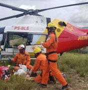 DEA é acionado para resgatar vítimas de acidente na BR 101, em Joaquim Gomes