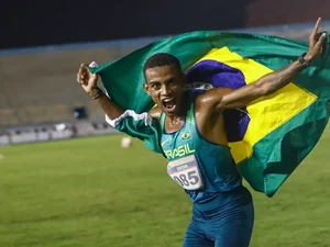 Daniel Nascimento faz história no atletismo brasileiro e bate recorde em Seul