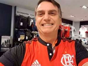 'Até sábado, sou Mengão', diz Bolsonaro sobre Libertadores