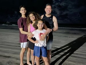Governador de Rondônia passa férias com a família em Maragogi
