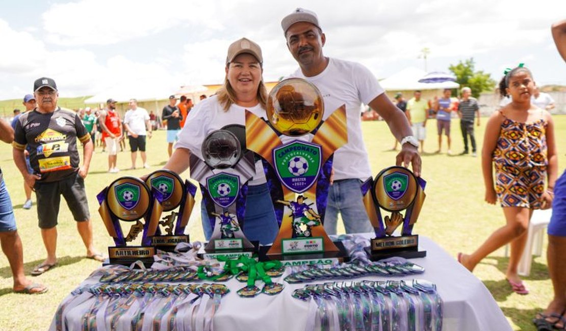 Secretaria de Esportes de Porto Calvo finaliza campeonato com maior premiação da história