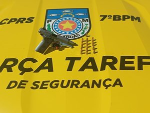 Mais de 300 porções de drogas e duas armas são apreendidas em cidades do Sertão de AL