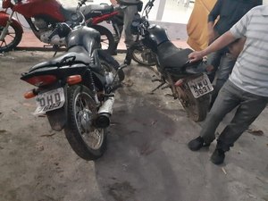 PM recupera em motos roubadas com rastreamento em Lagoa da Canoa