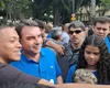Marcha: Flávio diz que mundo e Brasil passam por 'guerra espiritual'