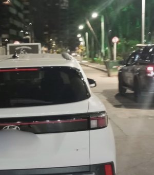 Motorista embriagado é preso após perseguição e fuga pela contramão na orla de Maceió