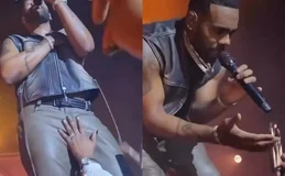 Astro pop, Mario sofre assédio sexual em show e dá bronca em fã