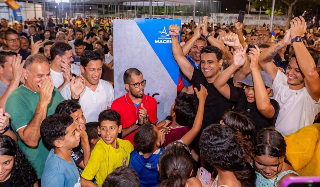 JHC inaugura Parque Linear e beneficia 90 mil pessoas no Benedito Bentes