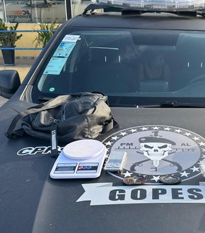 PM combate o tráfico em Campo Alegre e apreende maconha, crack e cocaína