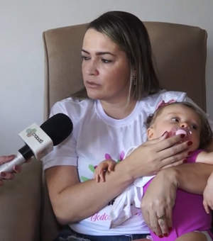 [Vídeo] Mãe faz apelo para ajudar bebê com síndrome de krabbe
