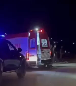 Vítima fica presa às ferragens após acidente na rodovia AL-487, em Traipu