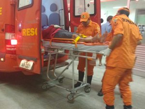 Mãe e filho sofrem acidente de moto na AL-220