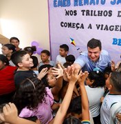 Com 11 escolas e creches reformadas, gestão de Pedro Carlos entrega nova unidade em Rio Largo