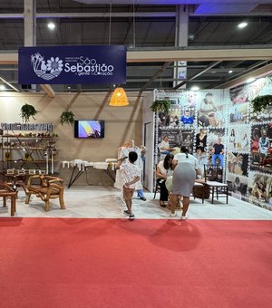 Estande de São Sebastião é destaque na Feira dos Municípios Alagoanos