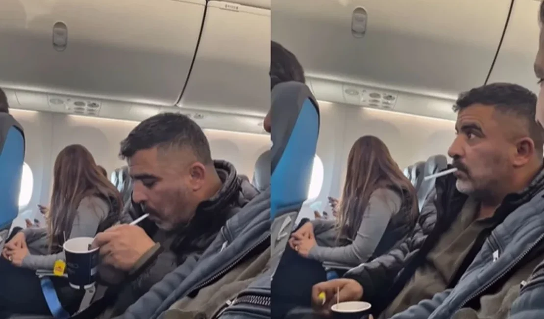 Influencer é banido de companhia aérea após grave atitude em avião