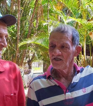Após 70 anos, idoso que perdeu trem durante viagem com a família reencontra irmãos em Tupã