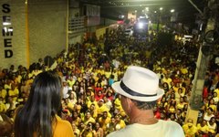 Fernanda Cavalcante celebra vitória em São Luís do Quitunde