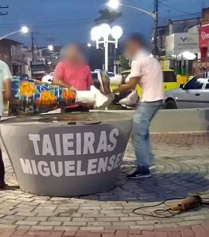 Instituto entra com ação na Justiça após retirada de estátua em São Miguel dos Campos