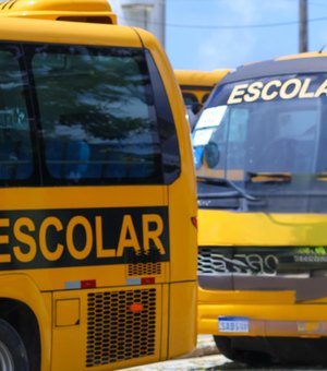 Detran/AL proíbe renovação de licenciamento para transporte escolar com mais de 15 anos