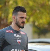 CSA contrata goleiro Lucas Frigeri; Treino de sexta-feira será aberto para torcida