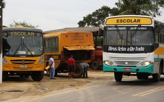Veículos de transporte de crianças da rede pública de ensino passam por fiscalização