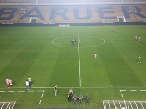 Fato inédito na Arena Barueri: time dá W.O. na Série D por falta de salários