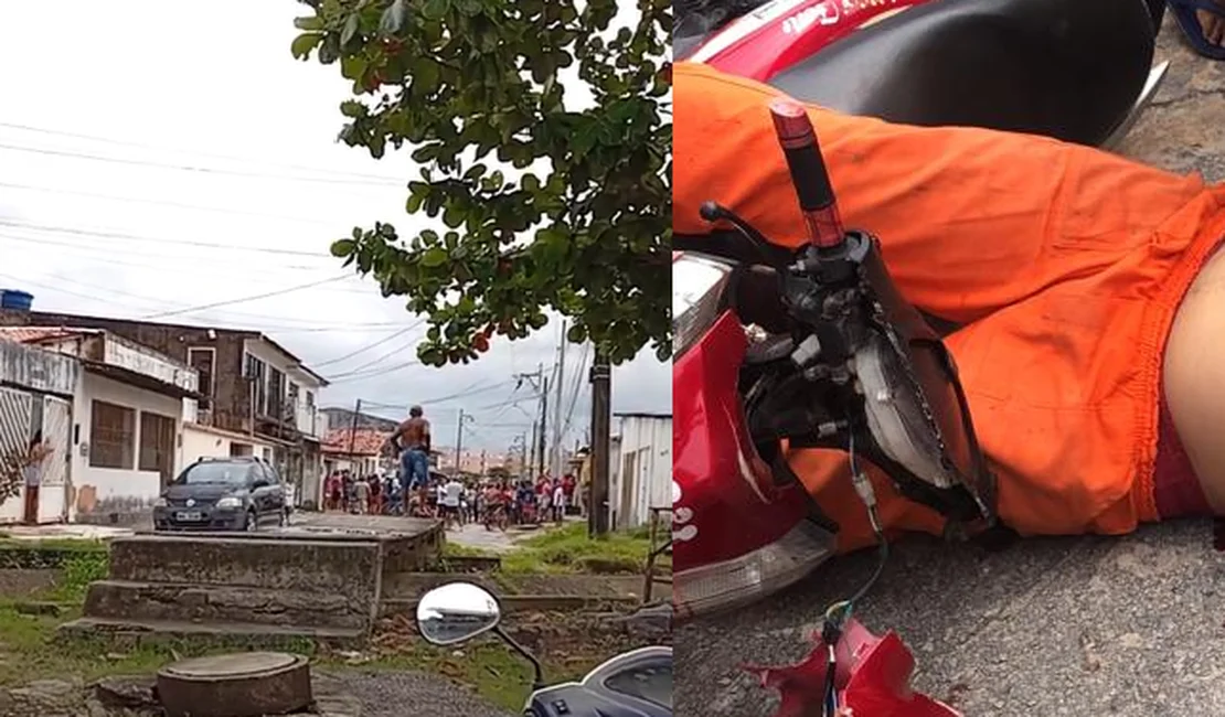 Homem é assassinado a tiros em cima de moto no bairro Vergel do Lago