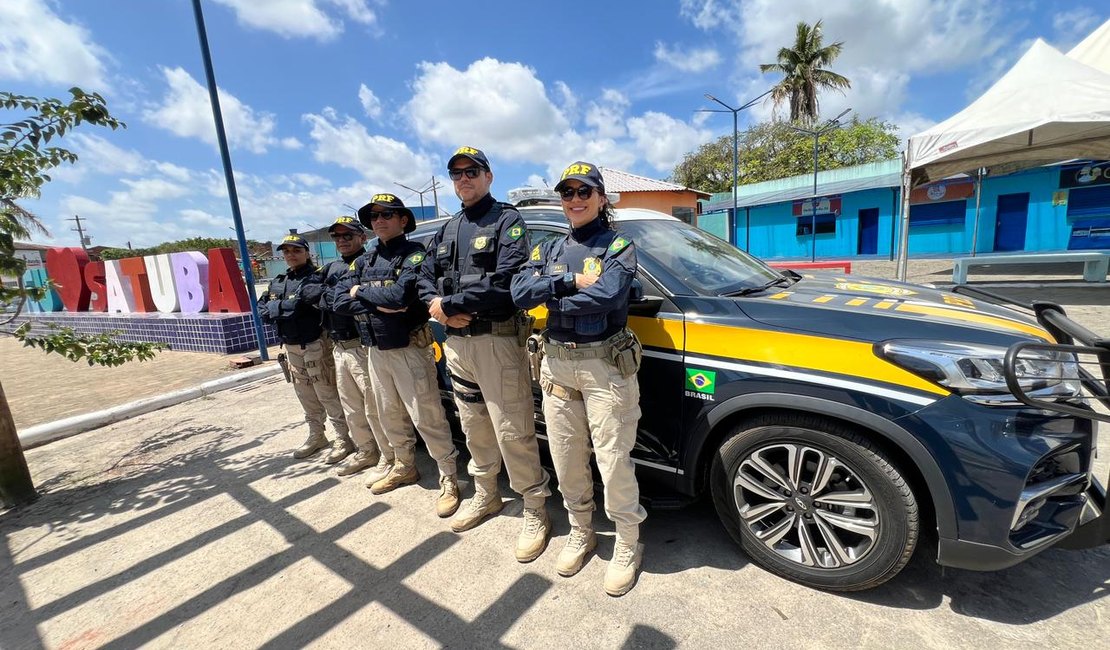 PRF realiza policiamento em Desfile Cívico no município de Satuba/AL