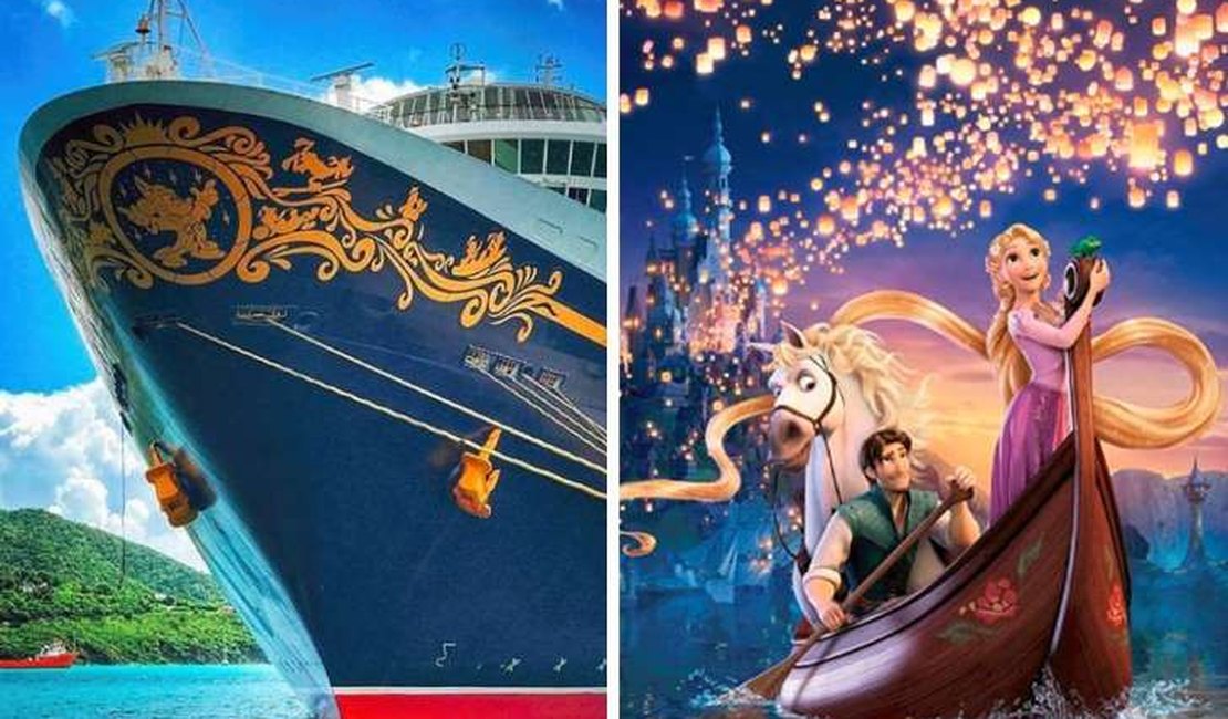 Navio da Disney Cruise Line tem restaurante de “Enrolados”