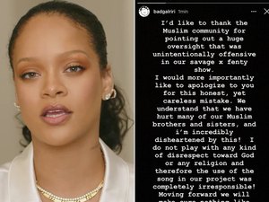 Rihanna pede desculpas após acusação de islamofobia: