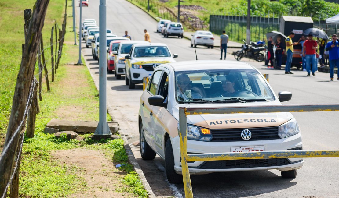 Detran Alagoas promove mutirão da CHN e amplia vagas de exames práticos no interior