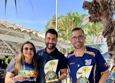 Leonardo Dias é homenageado pelo CATO e reafirma parceria para fortalecer o tiro esportivo