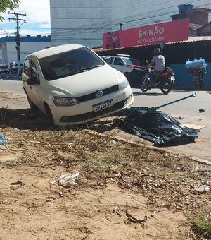 Mecânico morre após carro cair sobre ele durante conserto em Arapiraca