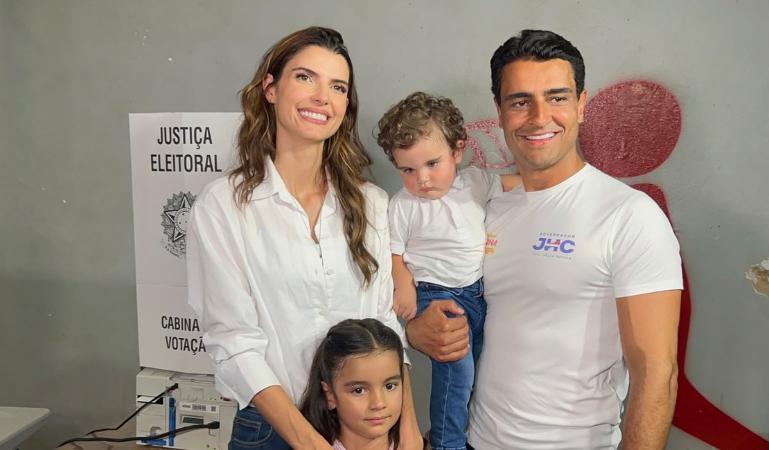JHC vota em Maceió e destaca confiança no resultado das urnas