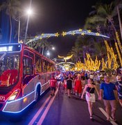 Passeios gratuitos em ônibus natalinos começam neste sábado (7); veja trajetos