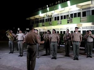 [Vídeo] Banda do 3º BPM grava hino em homenagem à Corporação pelos seus 39 anos de fundação