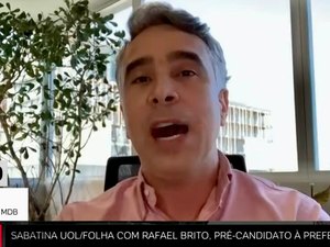 Em sabatina no UOL, Rafael Brito diz que vai rever acordo da Braskem se eleito prefeito