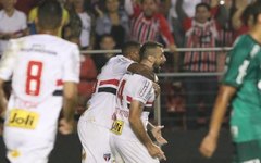 Lucas Pratto comemora gol do São Paulo