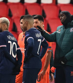 4º árbitro é acusado de racismo, e PSG e Istanbul Basaksehir abandonam jogo