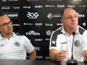 Marcelo Vilar elogia postura do ASA e comenta:'Não podemos ficar desesperados'