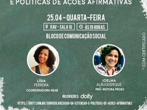 Curso de jornalismo promove palestras sobre extensão universitária