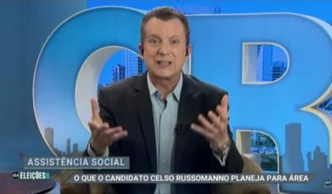 Celso Russomanno minimiza Ditadura Militar e se exalta em entrevista na TV