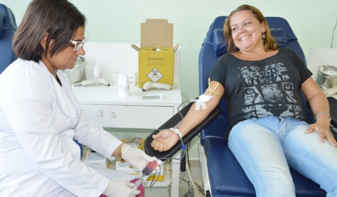 Com apenas 36% do estoque de sangue mínimo, Hemoal faz coleta no Barro Duro