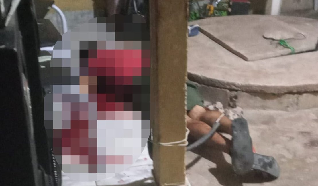 Filhas de 6 e 11 anos presenciam a execução do pai na porta de casa