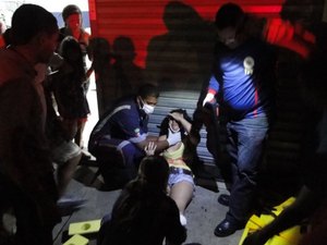 Colisão entre carro e moto deixa duas pessoas feridas em Arapiraca