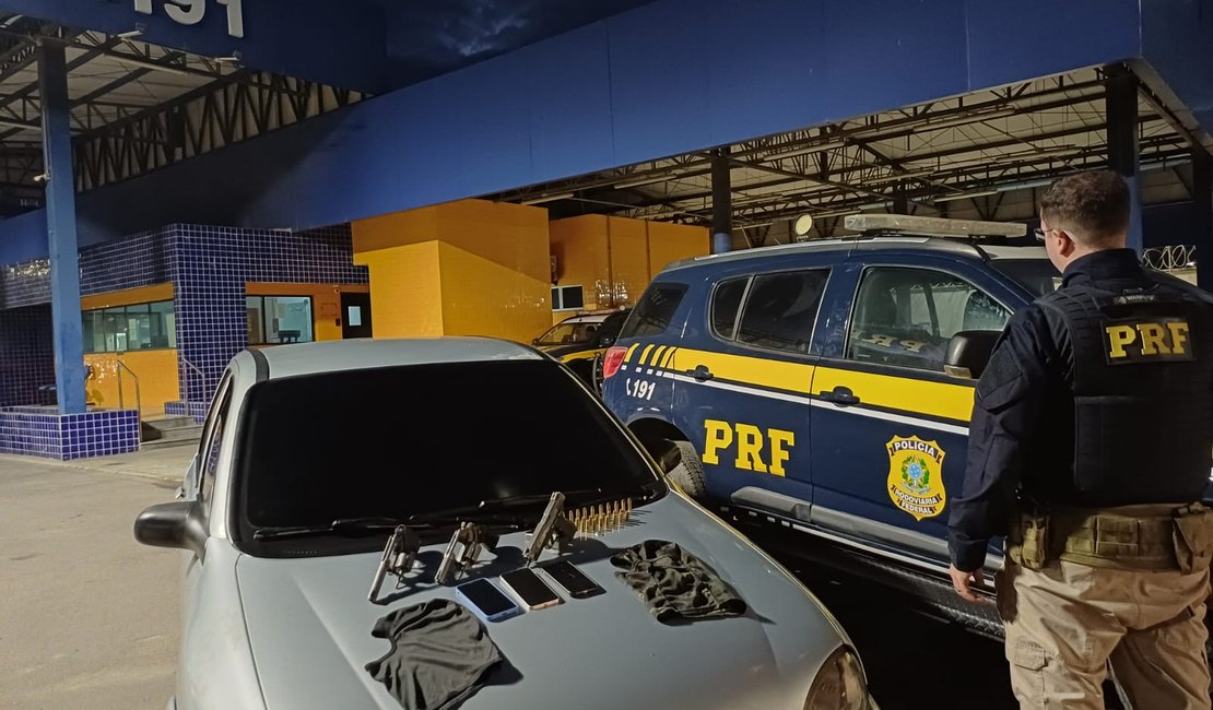 PRF prende homem por porte ilegal de três armas de fogo em Campo Alegre