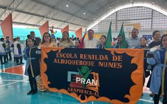 Prefeito Luciano Barbosa entrega do Ginásio Acebílio Vieira Leite, no bairro Baixa grande