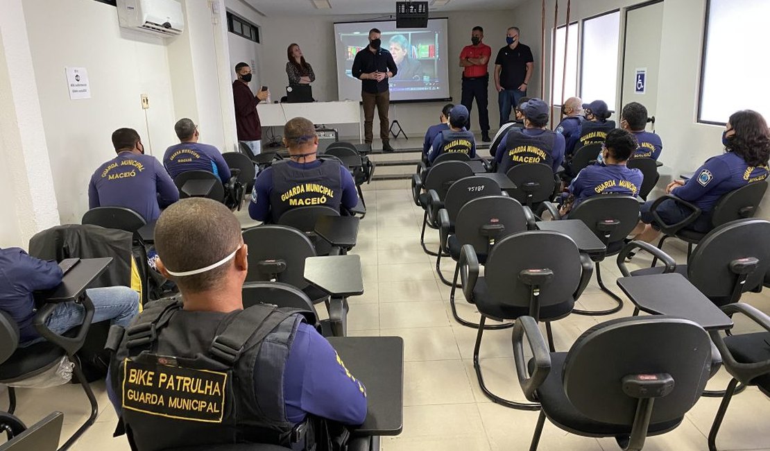 Bike Patrulha passa por instrução para contínuo aperfeiçoamento de ações