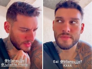 Lucas Lucco fala da vontade de ser cupido para Bil e Juliette após BBB21