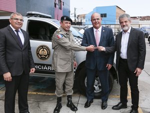 Guarda Judiciária ganha reforço com doação de viatura pela PM