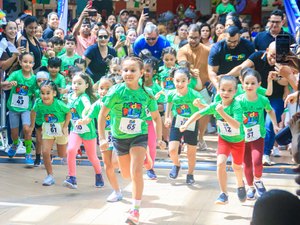 1ª Kids Run Frutigutti reúne famílias e movimenta o Partage Arapiraca Shopping